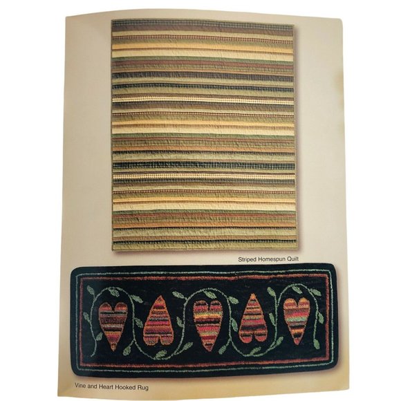 City Stitcher At The Heart Of Folkart Quilting Cross Stitch Crochet Patterns - Picture 11 of 11